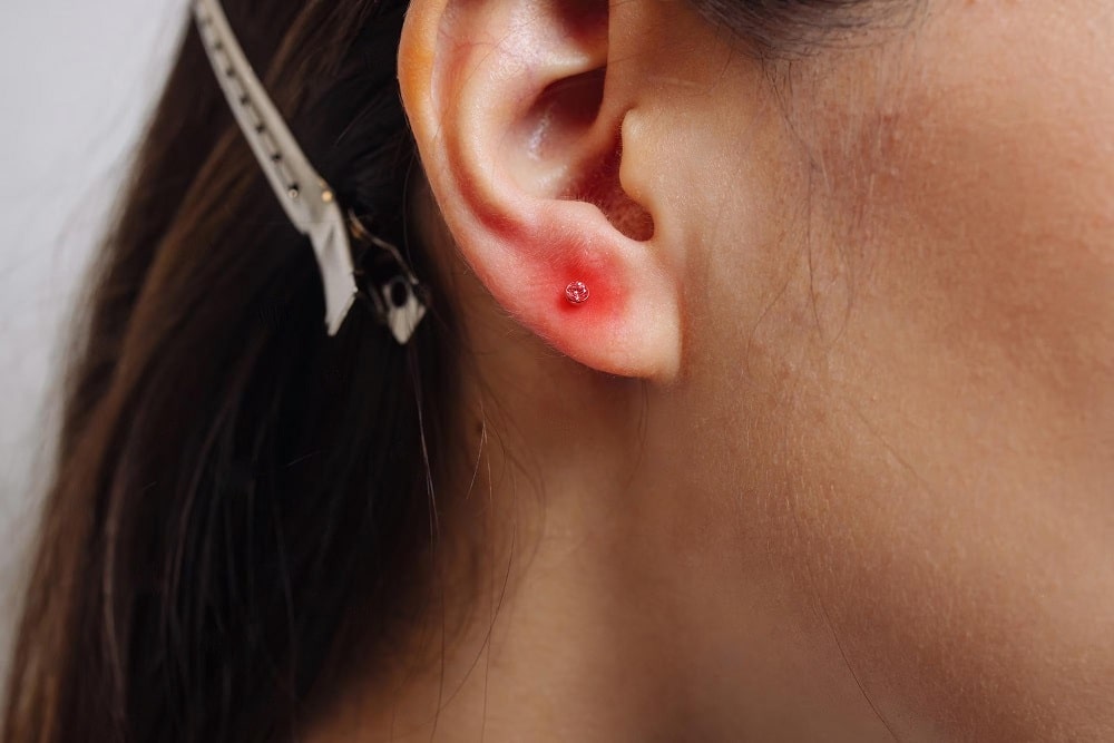 Tragus Piercing Pain