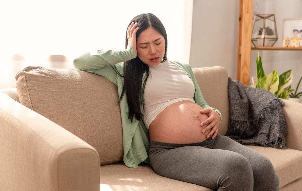 belly button pain during pregnancy