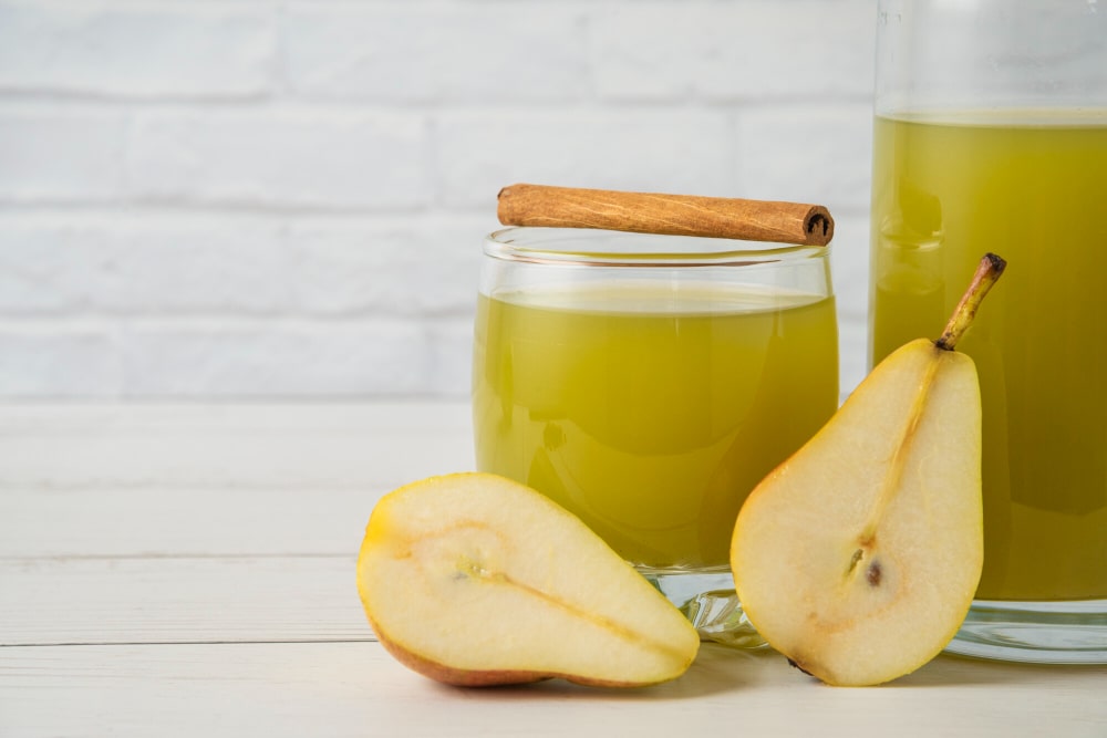 pear juice for constipation