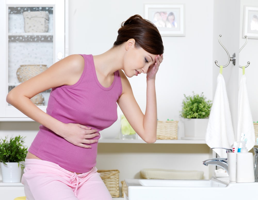 stomach bug while pregnant